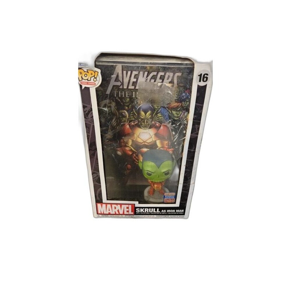 Funko Pop Comic Covers Marvel Skrull As Iron Man #16 -- ITEM #2730